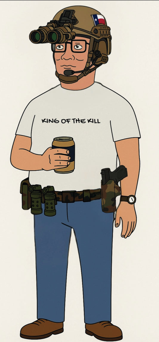 Hank Kill Sticker - TX Flag