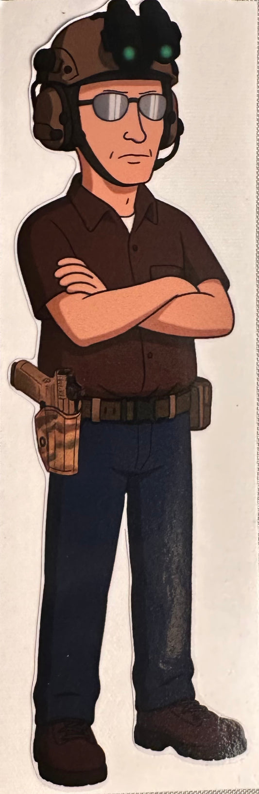 Tactical Dale Gribble Sticker