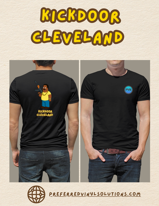 Kick Door Cleveland Brown Tee