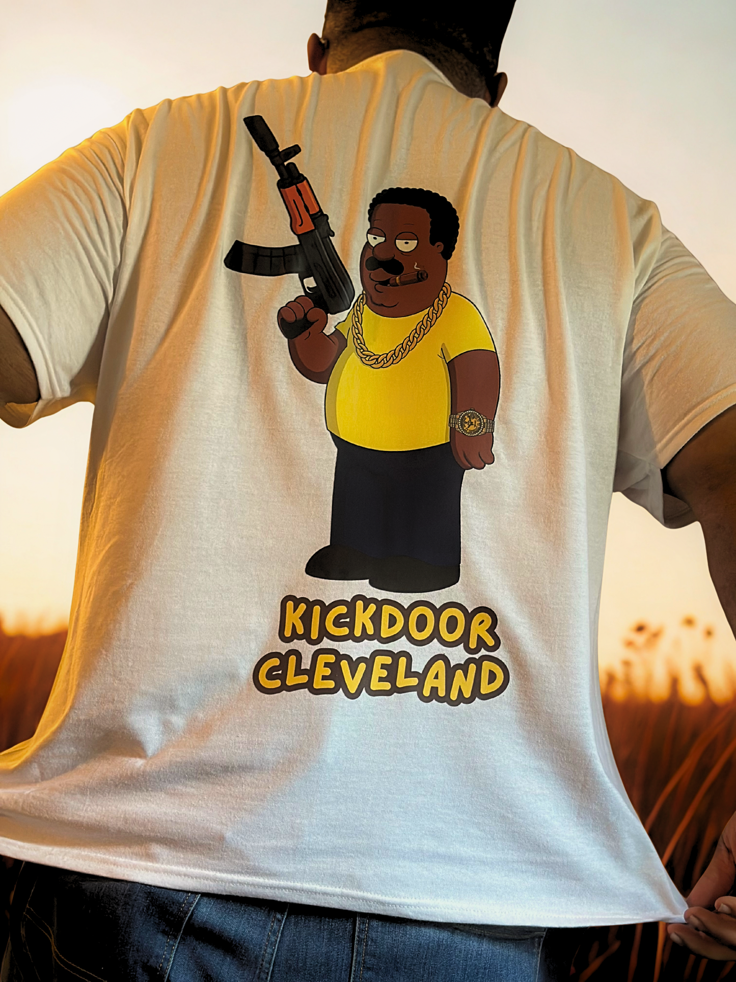 Kick Door Cleveland Brown Tee