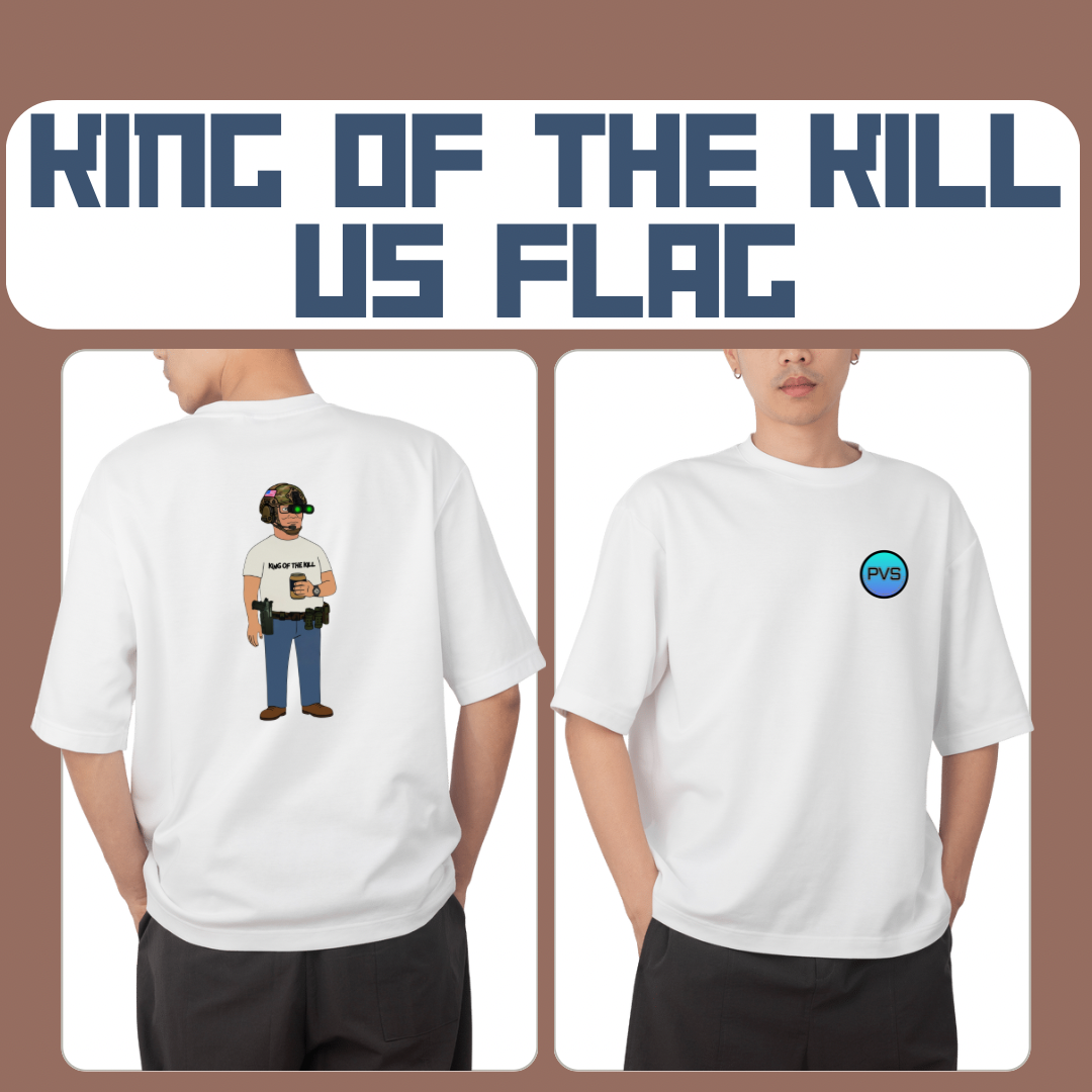 “King of the Kill” Tactical Tee V2 RH - US FLAG