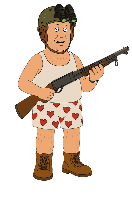 Boom Stick Bill Sticker